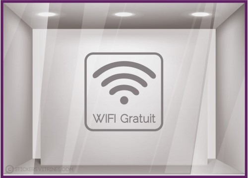 Sticker Wifi Gratuit
