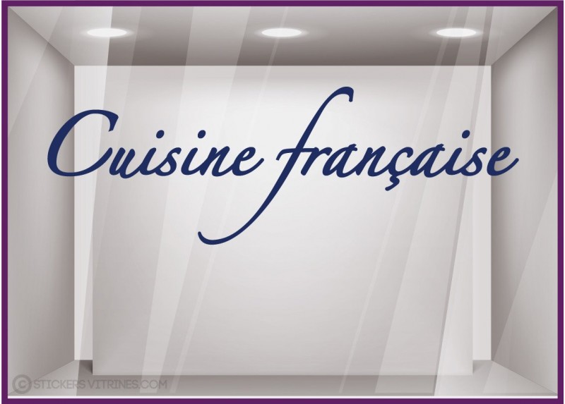 Sticker cuisine française restaurant, brasserie, et café