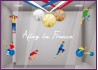 KIT STICKERS HANDISPORT SPORT EVENEMENT BOUTIQUES COMMERCES  JEUX PARALYMPIQUES OLYMPIQUES ATHLETE HANDICAP