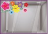 Sticker Branche de fleurs multicolores